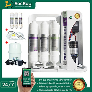 Máy lọc nước RO Geyser SLIM S8 lọc tinh khiết - Hàng Chính Hãng