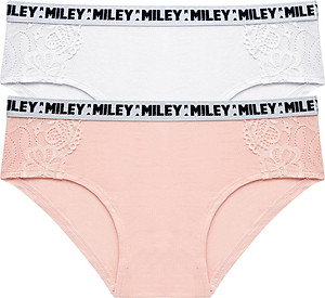 Bộ 2 Quần Lót Nữ Cotton Phối Ren Miley Lingerie FCB_05
