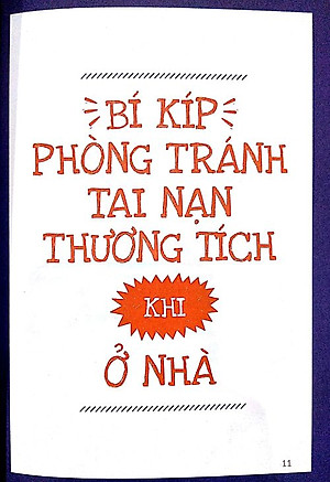 Sách 15 Bí Kíp Giúp Tớ An Toàn - Cẩm Nang Phòng Tránh Tai Nạn Thương Tích (Dành Cho Trẻ Em)