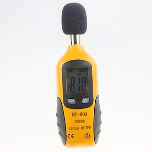 Decibel Meter, Digital Sound Level Meter HT-80A Audio Noise Measure Device Dual Ranges