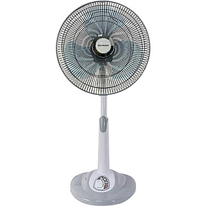 Quạt Lửng Sharp Có Điều Khiển PJ-L40RV-LG - Hàng Chính Hãng
