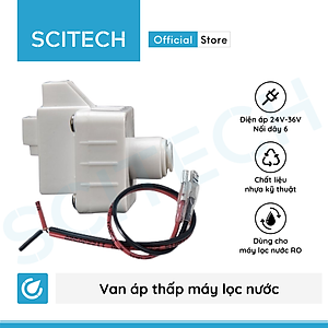 Van áp thấp nối nhanh kèm dây điện dùng trong máy lọc nước - Hàng chính hãng
