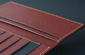 Ví Dài Mini Da Epsom Handmade Lealux Mini Epsom Wallet 4