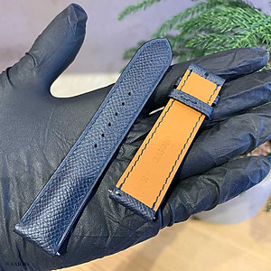 Dây Da Đồng Hồ Cao Cấp - Sang Trọng, Chất Liệu Da Bê EPSOM Nhập Khẩu Từ Pháp, Tiêu chuẩn Châu Âu, Mặt Lót Chống Thấm Mồ Hôi, Tích Hợp Lớp Gia Cố Chống Giãn Đặc Biệt và Chốt Thông Minh Mới Nhất - Hàng Chính Hãng SAIGIO