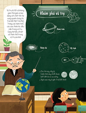 Sách Tương Tác - Lift-The-Flap-Lật mở khám phá - Space - Vũ trụ (Dành Cho Trẻ Em Từ 5-12 Tuổi)