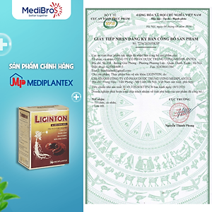Thực Phẩm Chức Năng Tăng Cường Sinh Lực, Bồi Bổ Khí Huyết Mediplantex Liginton (50 Viên / Hộp)