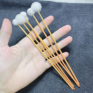 Set 5 cây bông ngoáy tai,bông se tai (bông ráy tai lông ngỗng)