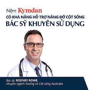 Nệm cao su thiên nhiên Kymdan Deluxe 160 x 200 x 7,5cm SFM