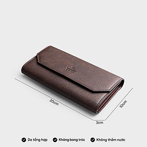 Ví Lata ( Thời trang nữ cầm tay dáng dài - Ví da VN69 )