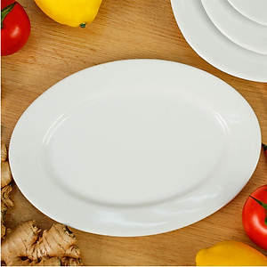 Đĩa xoài đủ size  bằng sứ cao cấp Long Phương 