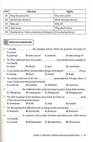 Sách Cùng Học Cấu Trúc Tiếng Anh Trung Học Phổ Thông