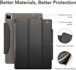 Bao Da Dành Cho iPad Pro 11 inch 2021/2022 và iPad Pro 12.9 inch 2021/2022 ESR Ascend Trifold Hard Case - Hàng Nhập Khẩu