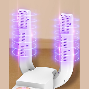 Máy Sấy Và Khử Trùng Giày có hẹn giờ Cao Cấp Làm Khô Siêu Nhanh - Loại Bỏ Khử Mùi Hôi Và Vi Khuẩn, Kiểu Dáng Nhỏ Gọn, Dễ Sử Dụng Máy Sấy Giày Dép Tất Găng Tay Khử Khuẩn Bằng Tia UV An Toàn Tiện Dụng Thông Minh