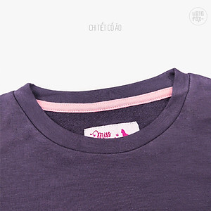 Bộ dài tay bé gái BIGFOX - MISS MEOW size đại, bộ thu đông cho bé phong cách Hàn Quốc in cô gái Amazing 11 - 37 kg