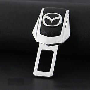 Chốt cài khóa dây an toàn trên ô tô bằng thép có thương hiệu xe 1 chiếc