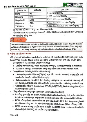 Tăng Cường Tin Học Quốc Tế - IC3-GS6 Level 2 (Tái Bản 2023)