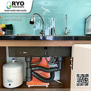 Máy Lọc Nước RYO Hyundai RP903 Chuẩn Nước Uống Trực Tiếp, Công Nghệ RO 5 Cấp Lọc - Hàng Chính Hãng, Nhập Khẩu Hàn Quốc