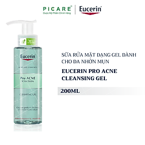 Gel Rửa Mặt Trị Mụn Loại Bỏ Nhờn Ngừa Mụn Eucerin (200ml)