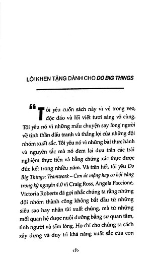 Sách Do Big Things