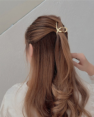 Kẹp Tóc Cặp Tóc Kim Loại Dễ Thương Phong Cách Hàn Quốc Thanh Lịch KT15