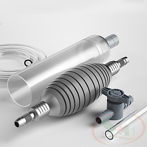 Bộ hút cặn thay nước bể DIY bóp tay vệ sinh hồ cá tép cảnh thủy sinh