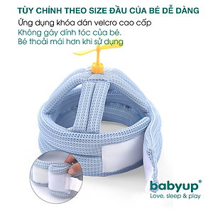 Nón tập đi Babyup, bảo vệ đầu cho bé tập đi, tập ngồi, tập bò, tự chơi