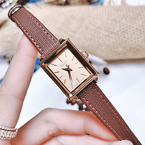 Đồng Hồ Nữ Julius Hàn Quốc Dây Da JA-787E JU1125 (Nâu)