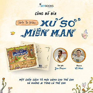 Sách Tô Màu "Xứ Sở Miên Man"