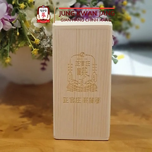 Lương Sâm Củ Khô Hàn Quốc Hộp Thiếc GOOD ROOTS KGC Jung Kwan Jang 150g (12 củ)