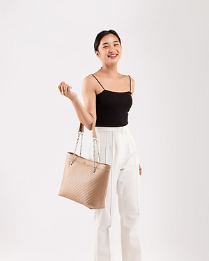 Túi Lata ( Thời trang nữ đi làm cỡ trung - Túi xách da TX14 )