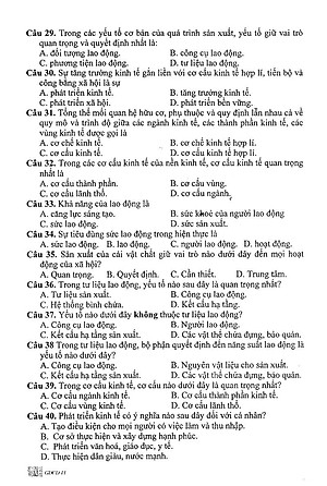 Sách Câu Hỏi Trắc Nghiệm Khách Quan Giáo Dục Công Dân Lớp 11