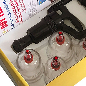 Bộ 6 ly giác hơi không dùng lửa Duy Thành YGH05 được bộ y tế cấp phép lưu hành an toàn cho sức khỏe | Thương hiệu hàng Việt Nam chất lượng cao 2019 | Fireless cupping therapy YGH05