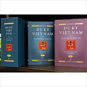 Sách Du Ký Việt Nam trên Nam Phong tạp chí (Hộp 2 cuốn)