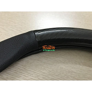 Bọc Vô lăng Da Cao Cấp Cho Ô tô - Loại Carbon