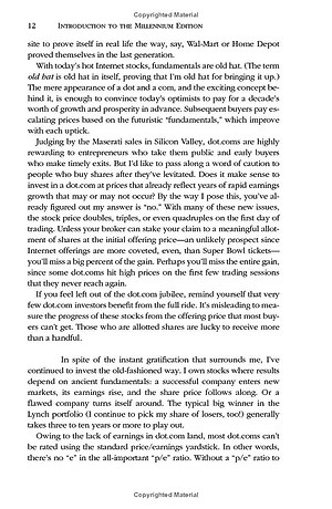 One Up On Wall Street: How To Use What You Already Know To Make Money In The Market