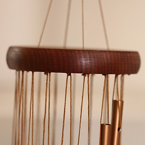 Chuông gió phong thủy trang trí nhà cửa hợp kim đồng