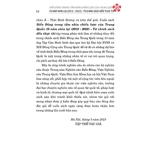 Biển Đông trong tầm nhìn chiến lược của Trung Quốc - 10 năm nhìn lại (2012-2022) từ chính sách đến thực thi