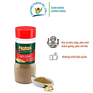 Bột Gừng Natas Hũ 40g-Bột Gia Vị Tiện Lợi