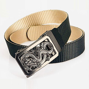 Dây nịt nam cao cấp, thắt lưng nam thời trang khóa tự động dây da bền đẹp mẫu HOT