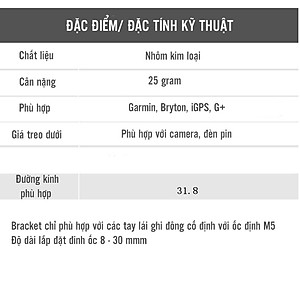 Giá Đỡ Camera, Đèn Pin Cho Xe Đạp Gắn Ghi Đông Xe Đạp Cho Xe Đạp Phù Hợp Với Garmin/Cateye/Bryton