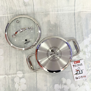 NỒI INOX 3 LỚP CAO CẤP ĐÁY LIỀN TRI-MAX XS 26cm