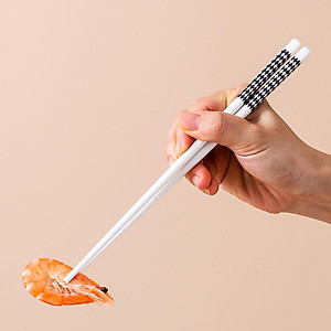 [KoSuyTu] Hộp 5 Đôi Đũa Gốm Sứ Cao Cấp Bền Đẹp An Toàn Cho Sức Khỏe - Đũa Ăn Cơm Kháng Khuẩn Chống Nấm Mốc Không Sơn Mài 