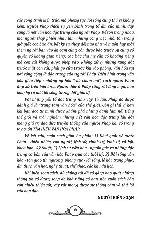 Tìm Hiểu Văn Hóa Pháp