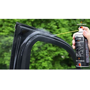 Bình Xịt Silicone Senfineco 9990 Silicone Spray 450ML Làm Kín Joan Cao Su Cửa, Đèn