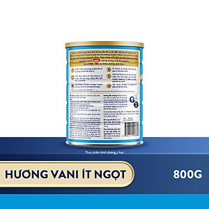 Thực phẩm dinh dưỡng y học Ensure Gold hương vani ít ngọt 800g/850g