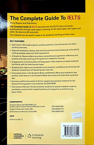 Sách The Complete Guide To Ielts Student'S Book + Dvdrom