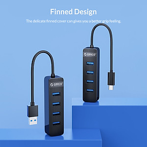 Hub Type C ra 4 cổng USB 3.0 Orico TWC3-4A - Hàng Chính Hãng