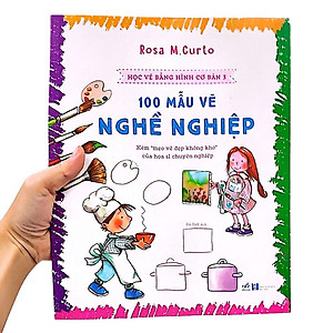 Sách Học Vẽ Bằng Hình Cơ Bản 3 - 100 Mẫu Vẽ Nghề Nghiệp