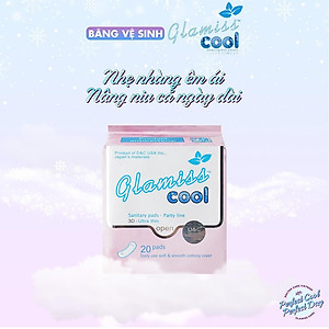 Băng vệ sinh thảo dược Glamiss Cool Combo BVS chăm sóc toàn diện Ngày Đêm Hàng ngày