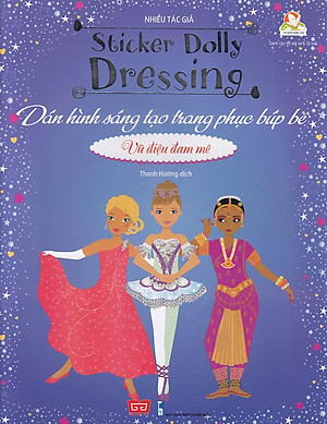 Sách Dán Hình Sáng Tạo Trang Phục Búp Bê - Vũ Điệu Đam Mê